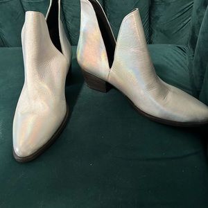 Charm Double V Ankle Boots size 10